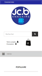 Mobile Screenshot of annuaire-jcb.com